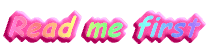 Read me first